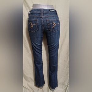 A ZCO Premium Dark Blue Straight Leg Denim Jeans